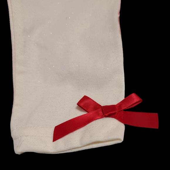 NWT Blueberi Boulevard size 18M red dress/white leggings 2 piece - Picture 6 of 13